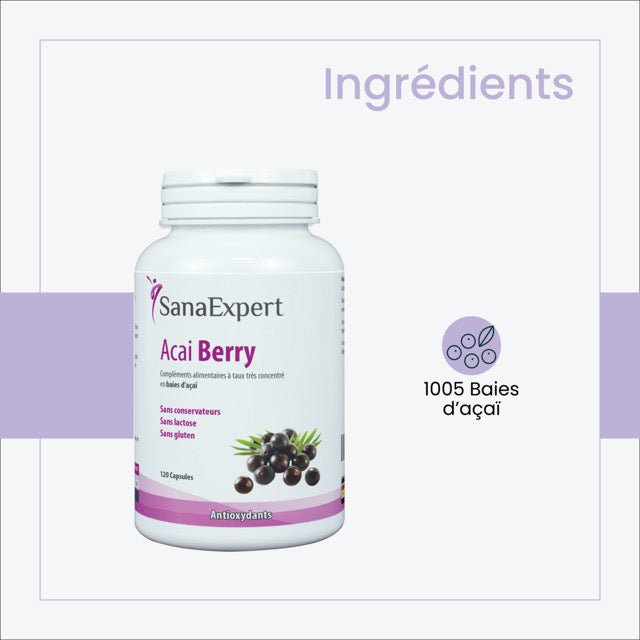 SanaExpert Baies d'Açaï