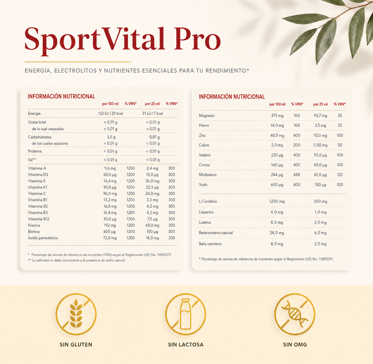 SanaExpert SportVital Pro
